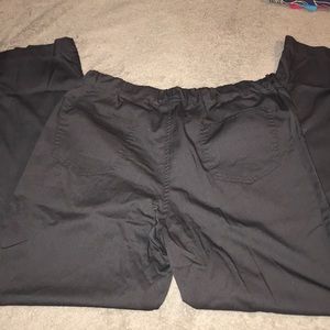 Gray scrub pants